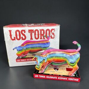 Windy City Bulls Los Toros Hispanic Heritage Rainbow Figurine 5x3 New in Box